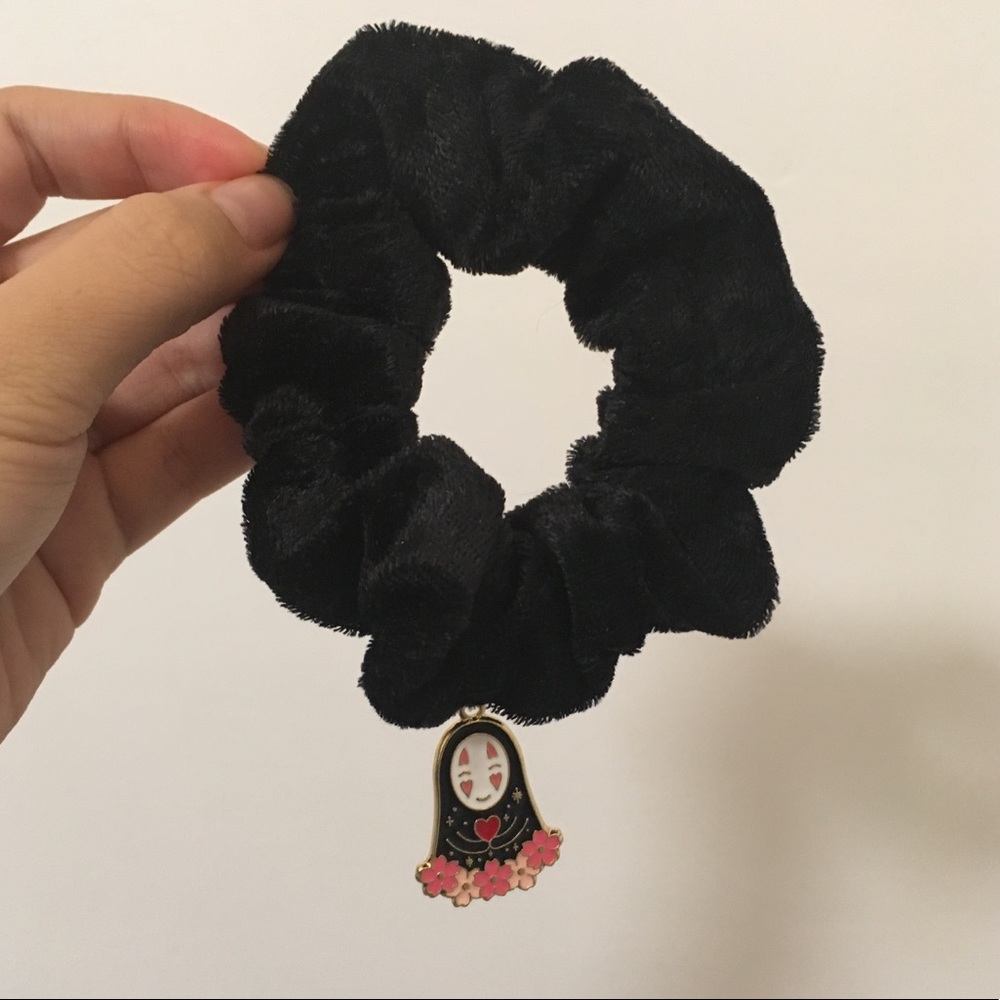 No Face Charm Scrunchie